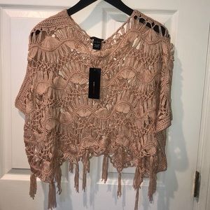 BCBG Poncho Shirt